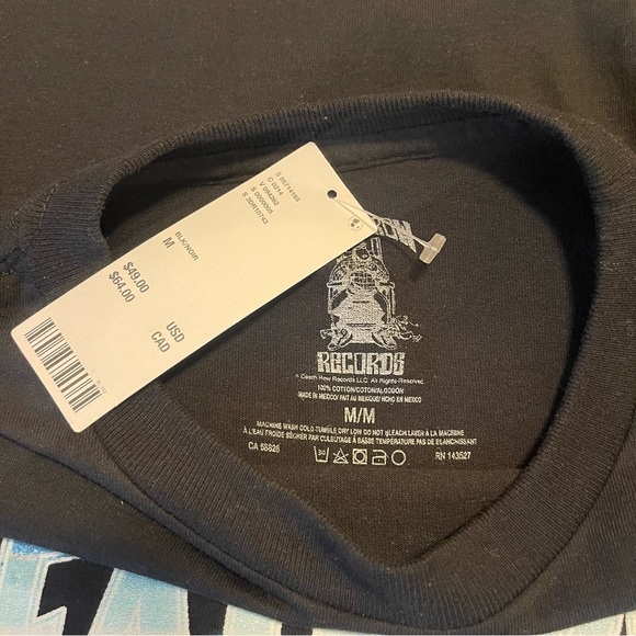 Death Row Records Tee Long Sleeve Shirt Doberman Medium NWT Official Merchandise - Picture 17 of 17